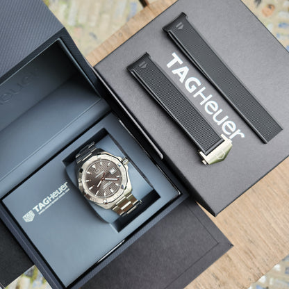 Tag Heuer Aquaracer Calibre 5 Grey Dial 41mm