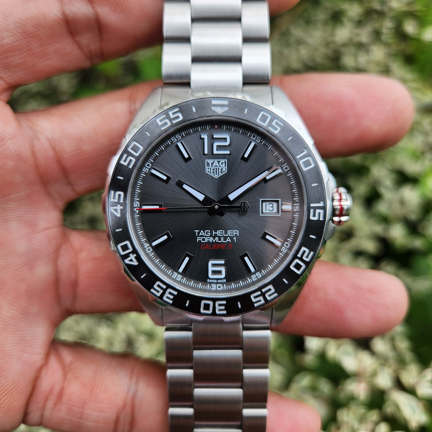 Tag Heuer F1 Calibre 5 Anthracite Grey Dial 43mm