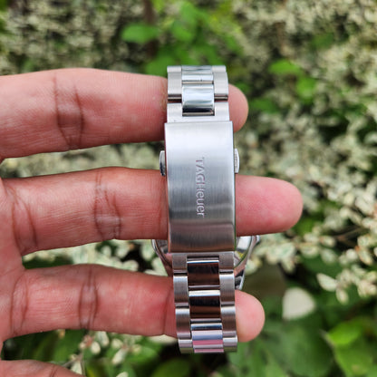 Tag Heuer Ladies Aquaracer Ceramic Bezel Black Mother of Pearl Dial 35mm