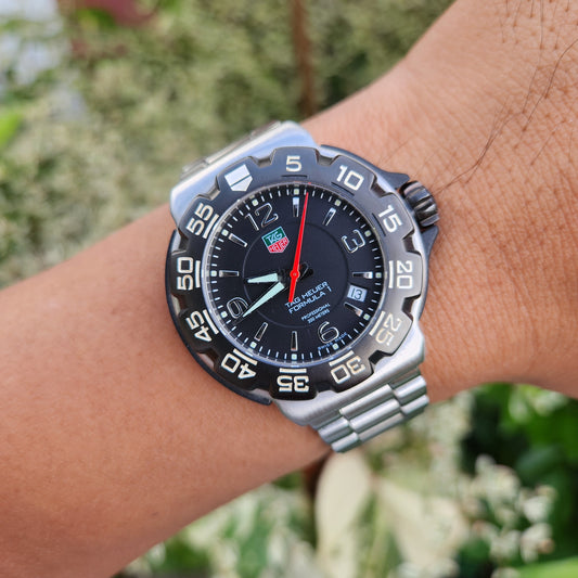 Tag Heuer F1 Black Dial 40mm