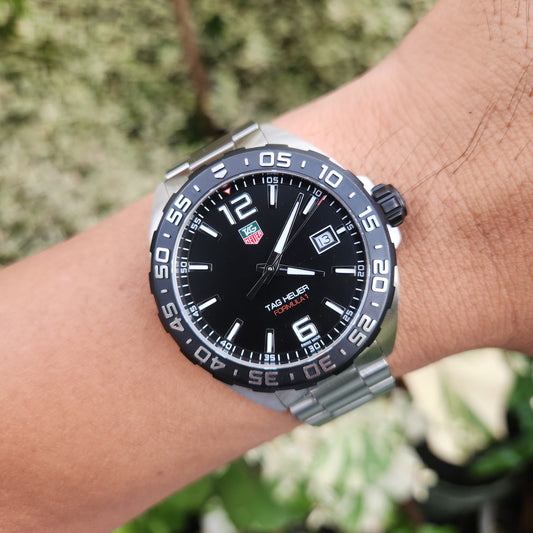Tag Heuer Formula 1 Date Black Dial 41mm - Complete Set