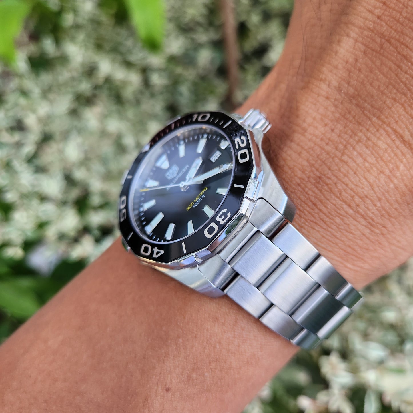 Tag Heuer Aquaracer 300M Black Dial 41mm - Complete Set
