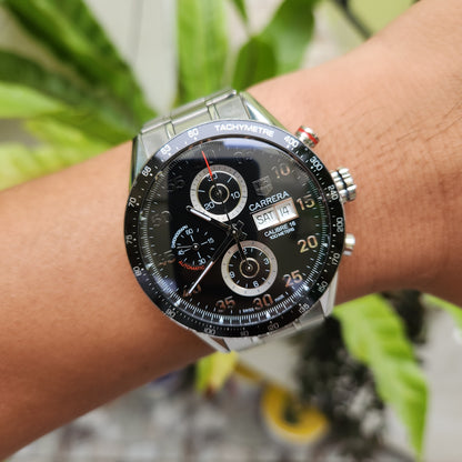 Tag Heuer Carrera Chronograph Calibre16 Day-Date 43mm - Complete Set