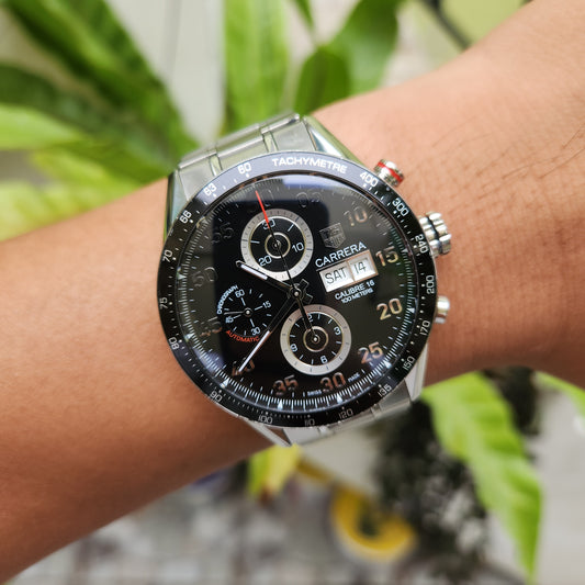 Tag Heuer Carrera Chronograph Calibre16 Day-Date 43mm - Complete Set