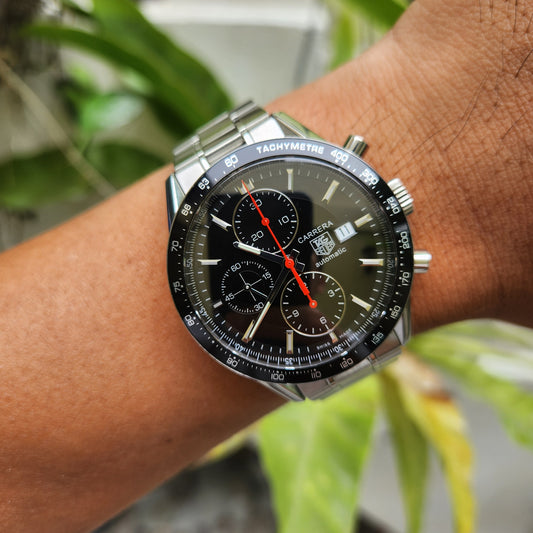 Tag Heuer Carerra Calibre 16 Chronograph Juan Manuel Fangio Edition 41mm