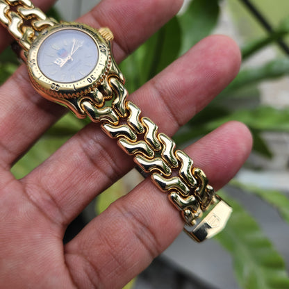 Tag Heuer Ladies S/EL Professional Gold Tone 28mm - Ivory Dial