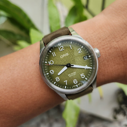 Oris Big Crown ProPilot Okavango Air Rescue Limited Edition in Green Fume Dial 41mm - Complete Set (Brand New)