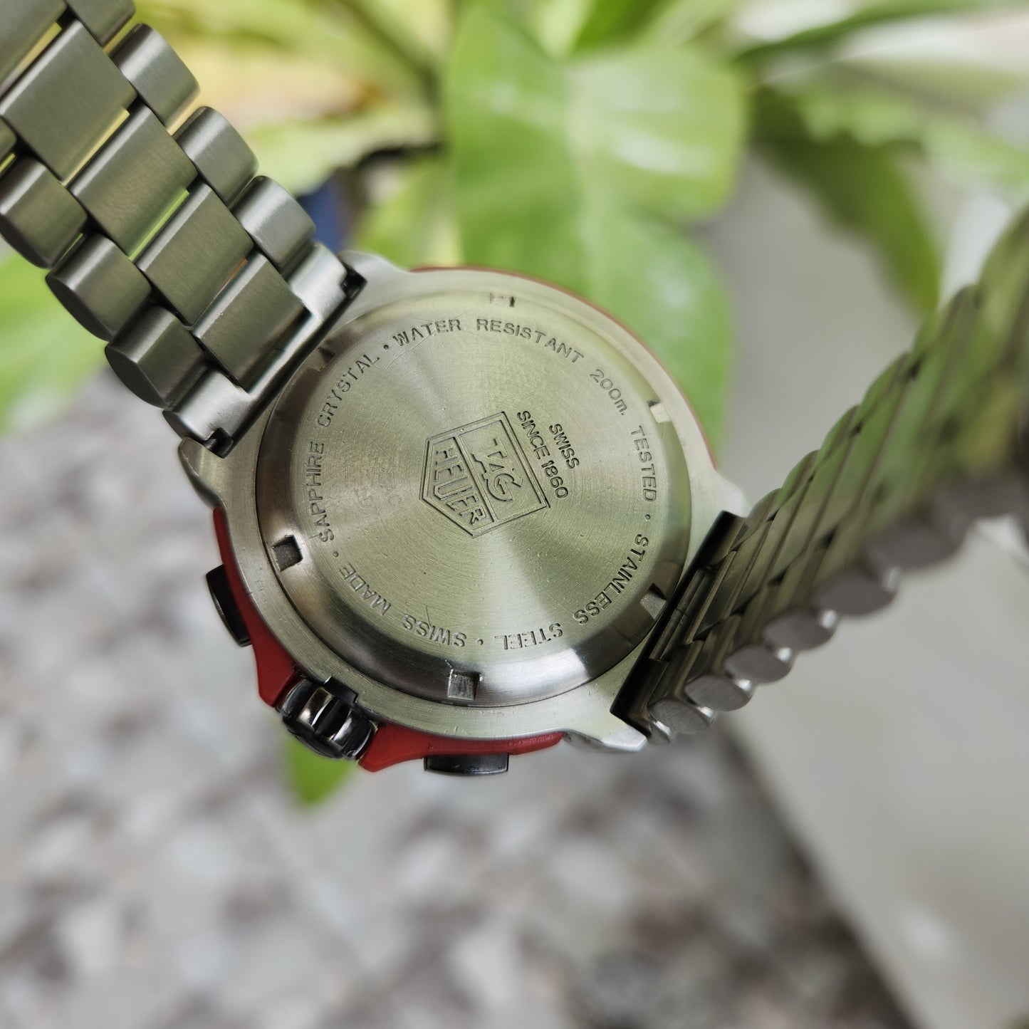 Tag Heuer F1 Chronograph Red Dial 40mm