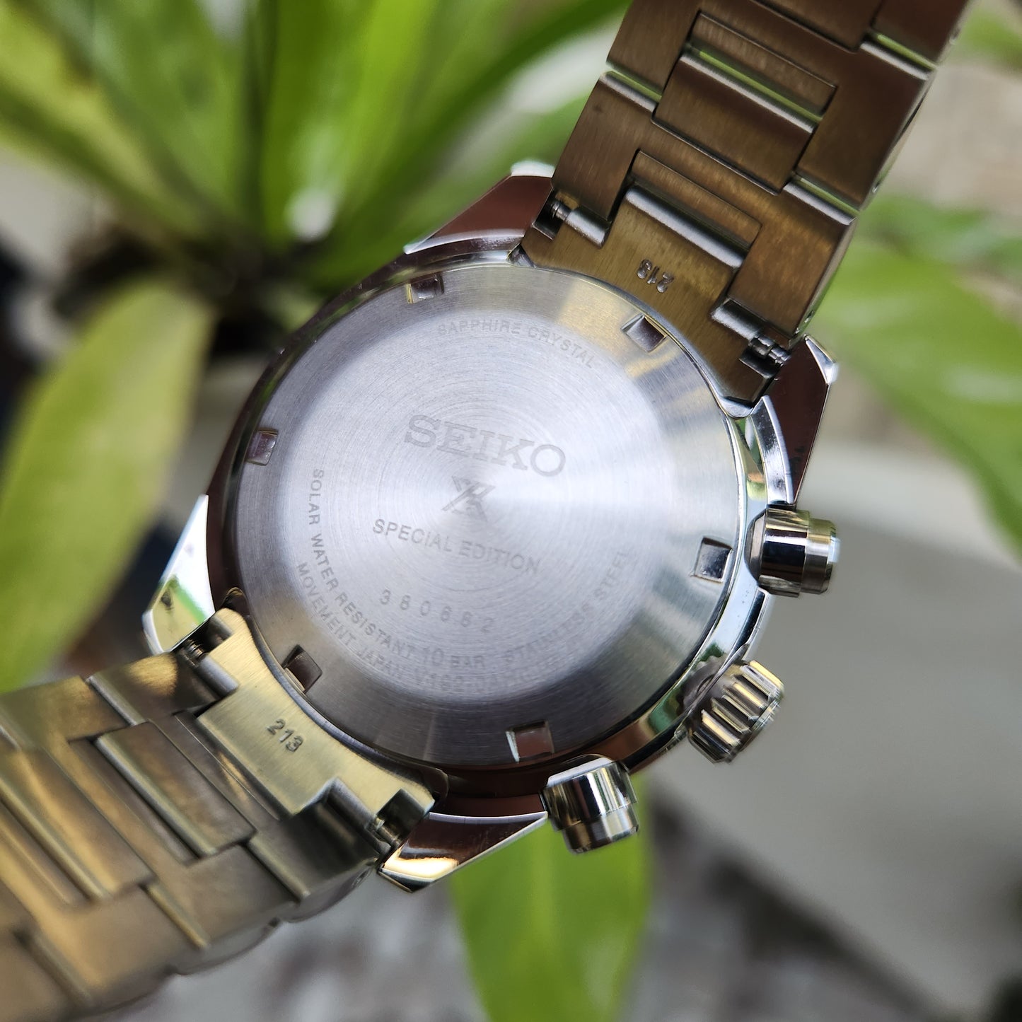 Seiko Prospex Speedtimer Solar Chronograph U.S. Special Edition 41mm Red dial - Complete Set