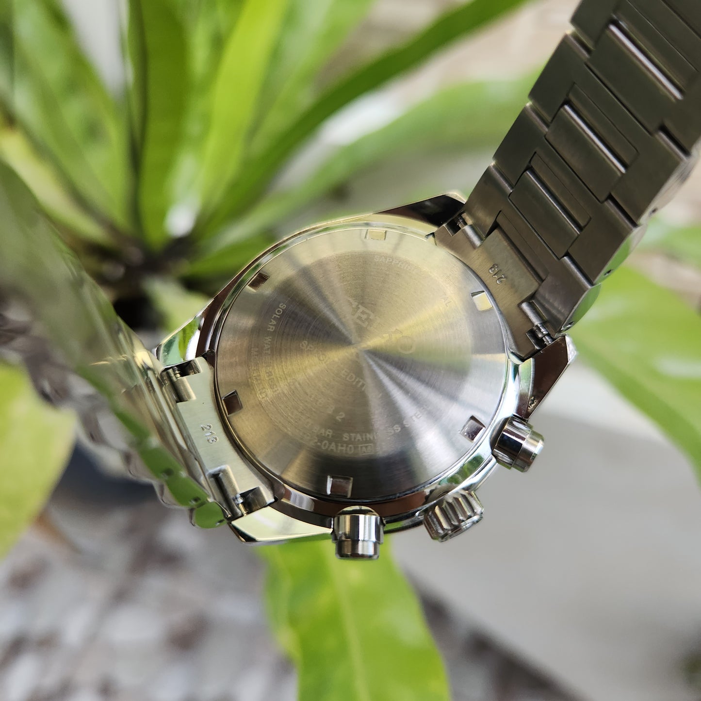 Seiko Prospex Speedtimer Solar Chronograph U.S. Special Edition 41mm Red dial - Complete Set