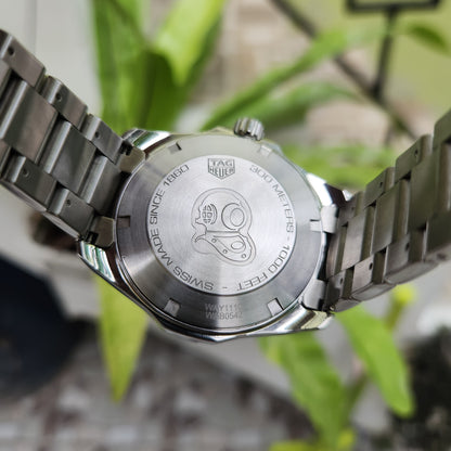 Tag Heuer Aquaracer 300M Blue Dial 41mm - Complete Set