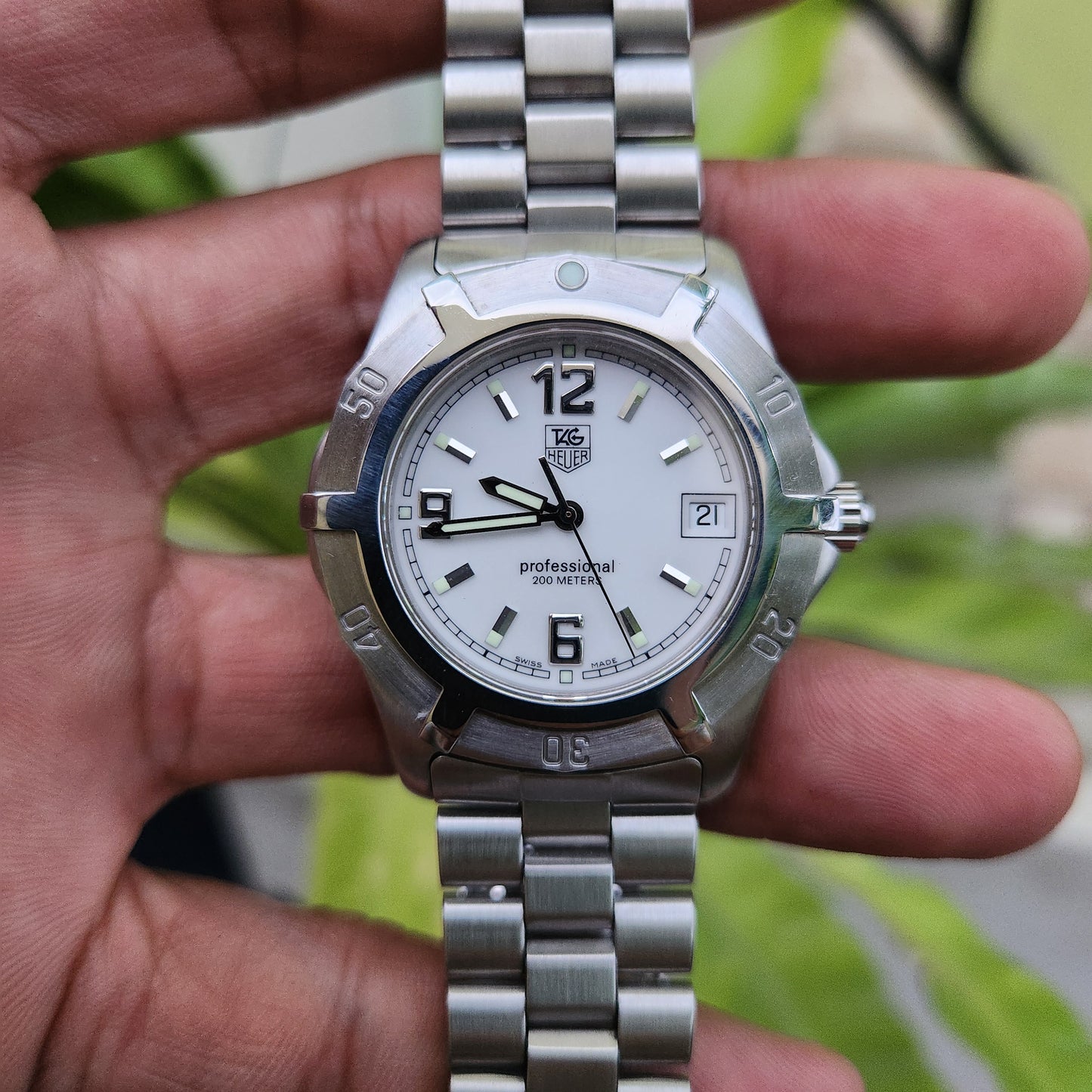 Tag Heuer Exclusive White Dial 38mm