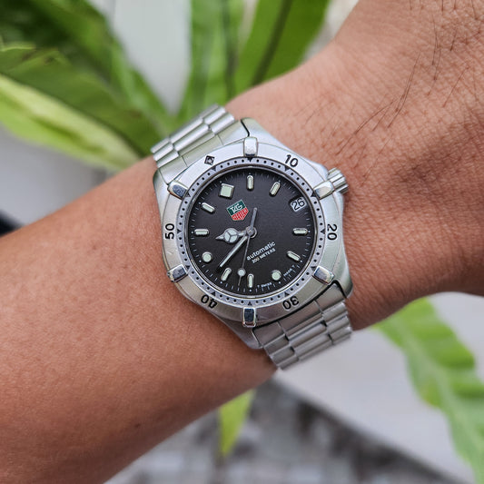 Tag Heuer Professional 2000 Series Automatic Dark Gray Dial Midsize 36mm