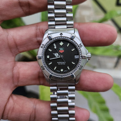 Tag Heuer Professional 2000 Series Automatic Dark Gray Dial Midsize 36mm