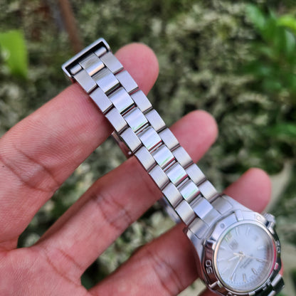 Tag Heuer Ladies Aquaracer Mother of Pearl White Dial 27mm