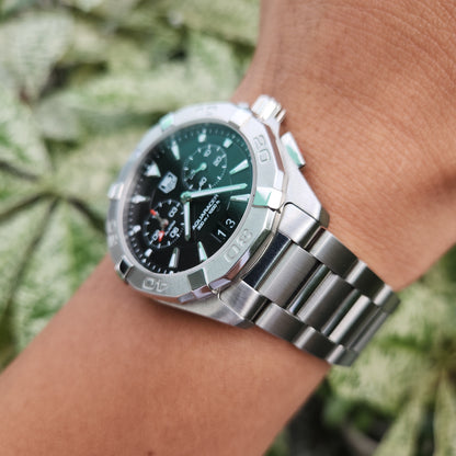 Tag Heuer Aquaracer Alarm Black Dial 41mm