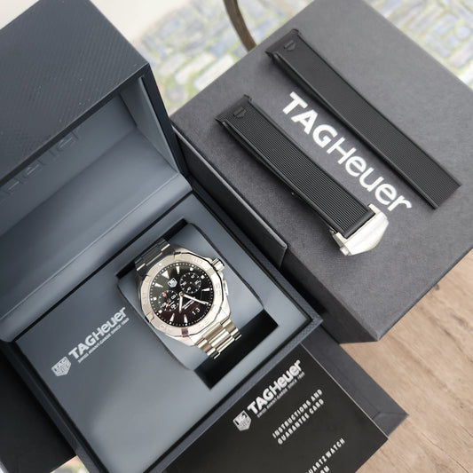 Tag Heuer Aquaracer Alarm Black Dial 41mm