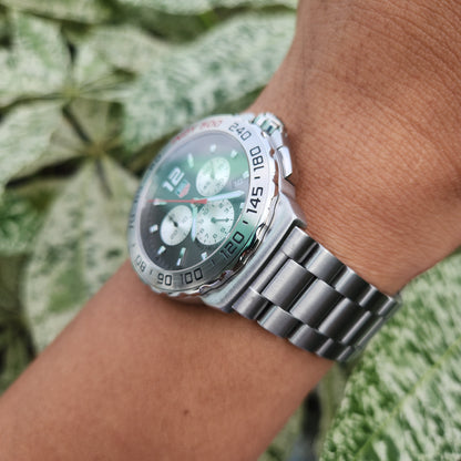 Tag Heuer F1 Chronograph INDY 500 Anthracite Sunray Grey Dial 42mm