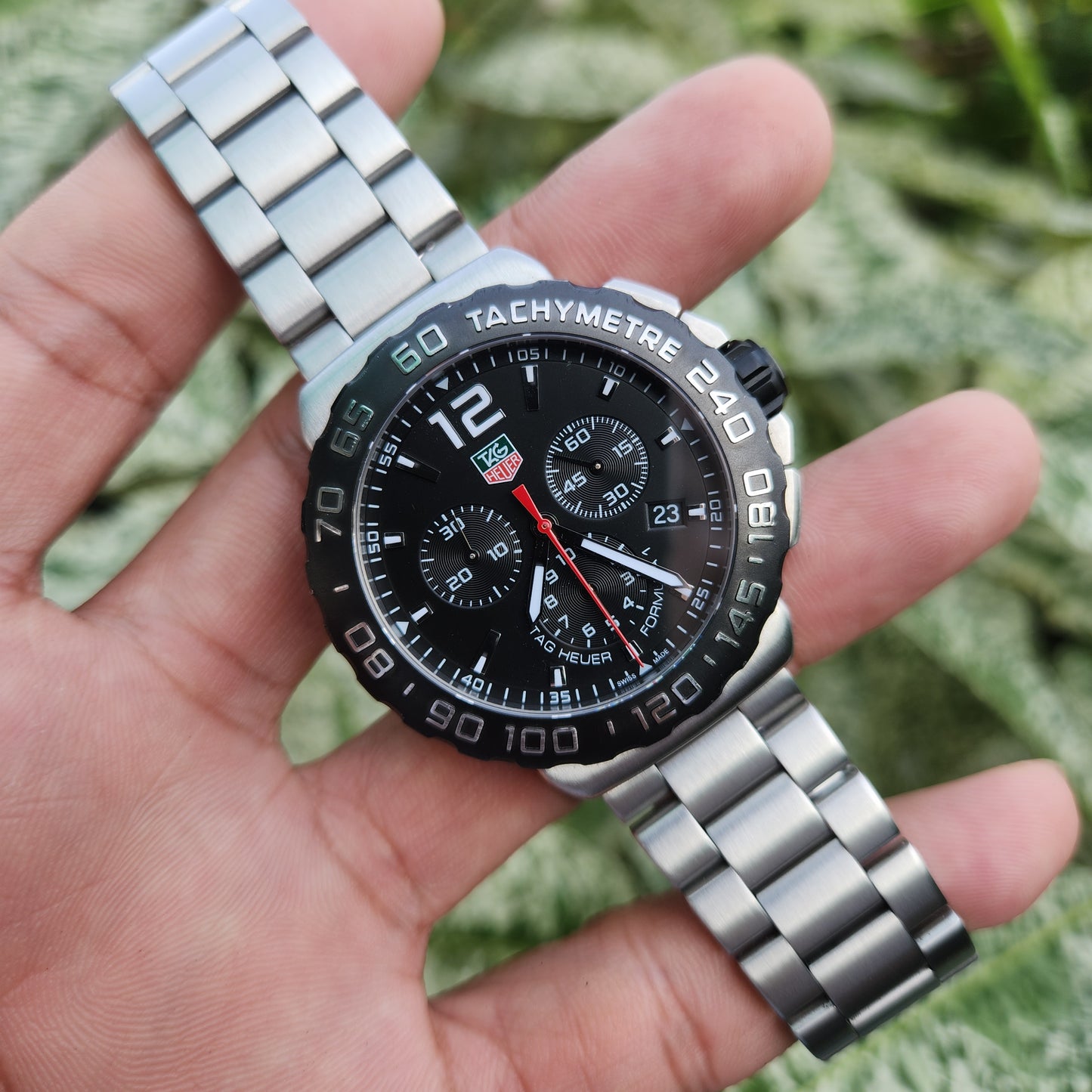 Tag Heuer F1 Chronograph Black Dial 42mm - Complete Set