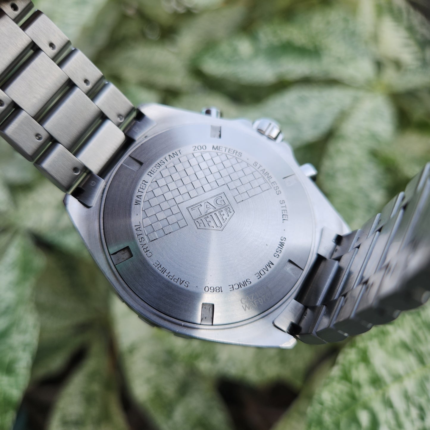 Tag Heuer F1 Chronograph Sunburst Blue Dial 43mm