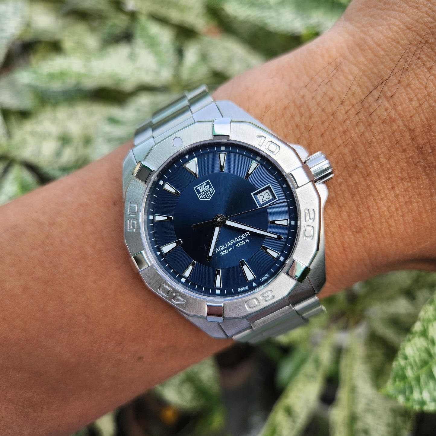 Tag Heuer Aquaracer Blue Dial 41mm