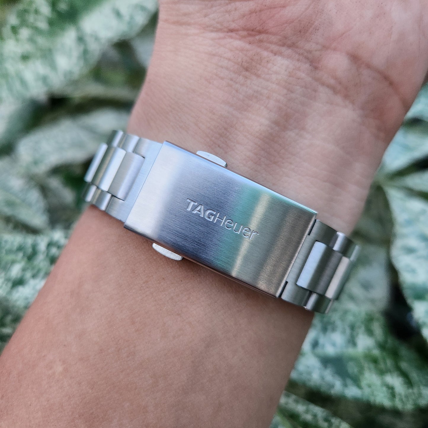 Tag Heuer Aquaracer Chronograph Steel Alu Bezel in Black Dial 43mm