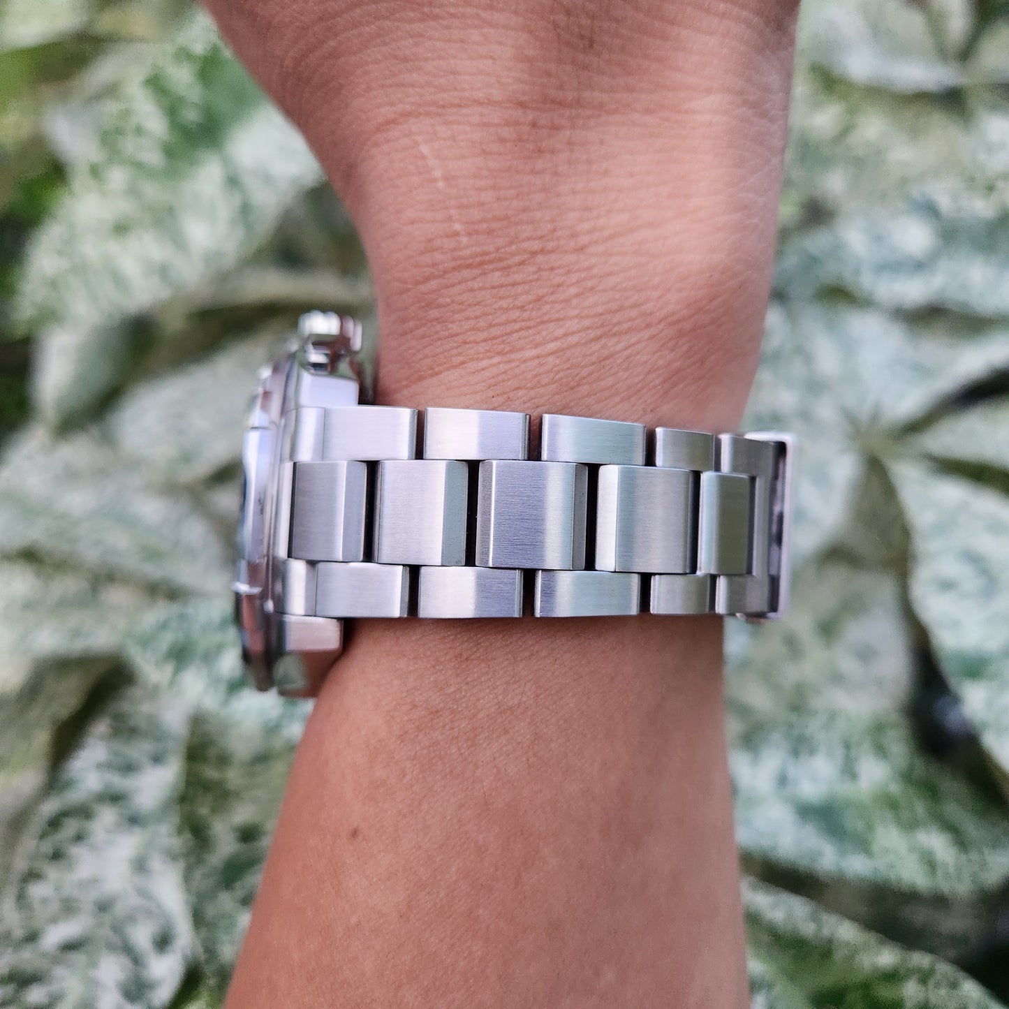 Tag Heuer Aquaracer Chronograph Steel Alu Bezel in Black Dial 43mm