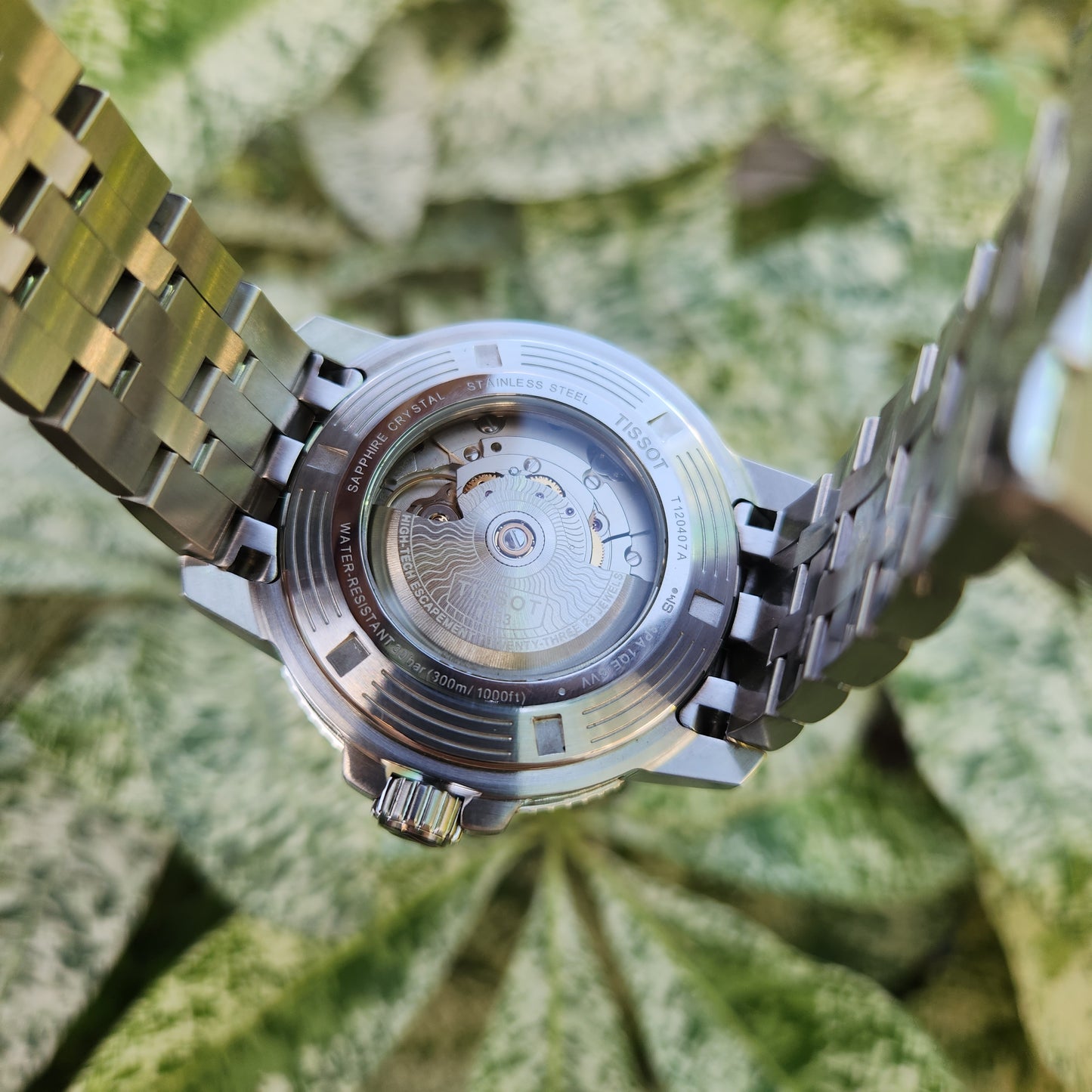 Tissot Seastar 1000 Powermatic 80 Ceramic Bezel in Black Super-Luminova Dial 43mm - Complete Set