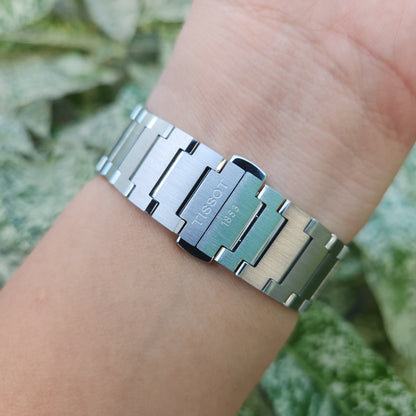 Tissot PRX Powermatic 80 Blue Waffle Dial 40mm - Complete Set