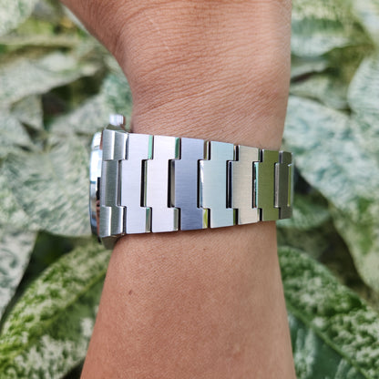 Tissot PRX Powermatic 80 Blue Waffle Dial 40mm - Complete Set