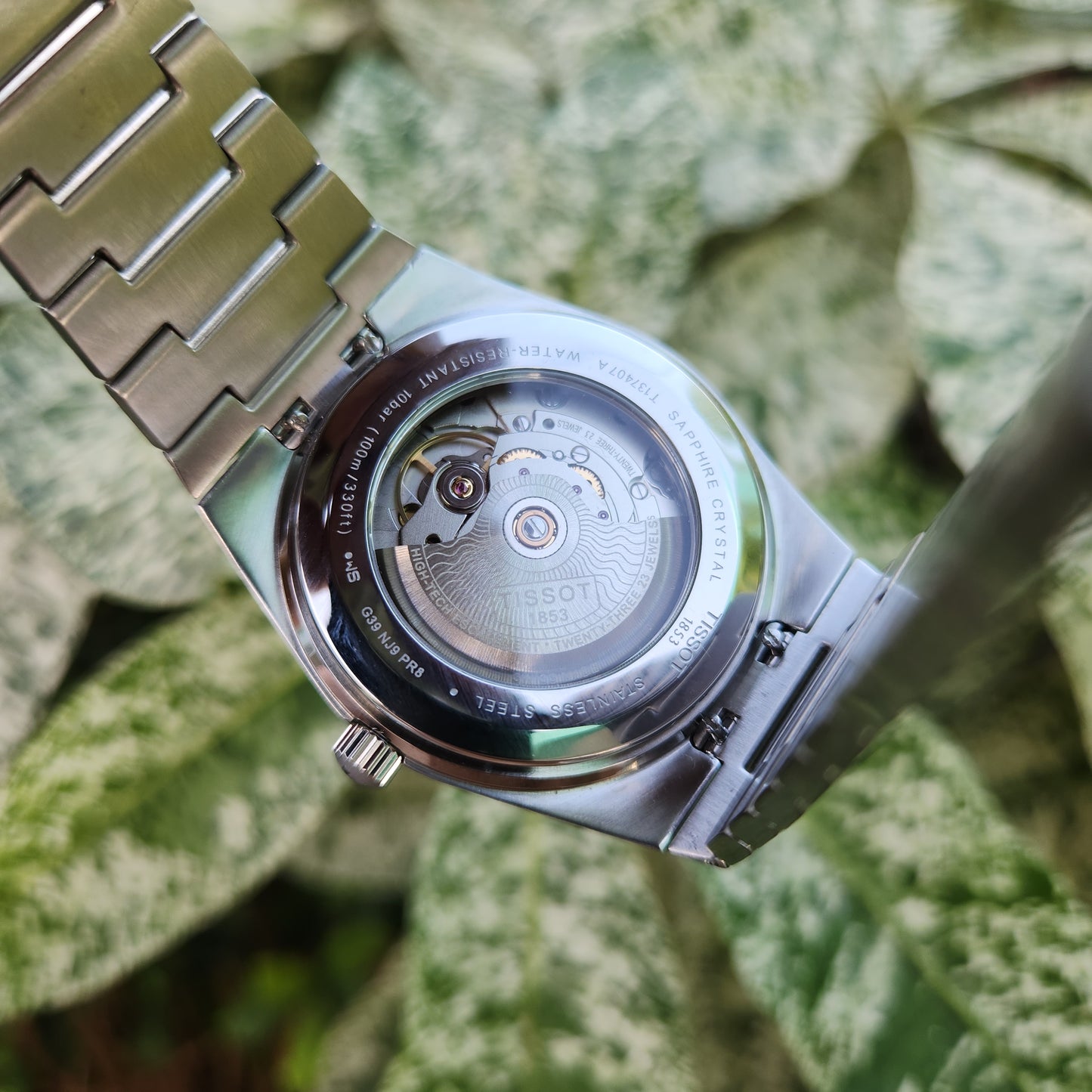 Tissot PRX Powermatic 80 Blue Waffle Dial 40mm - Complete Set