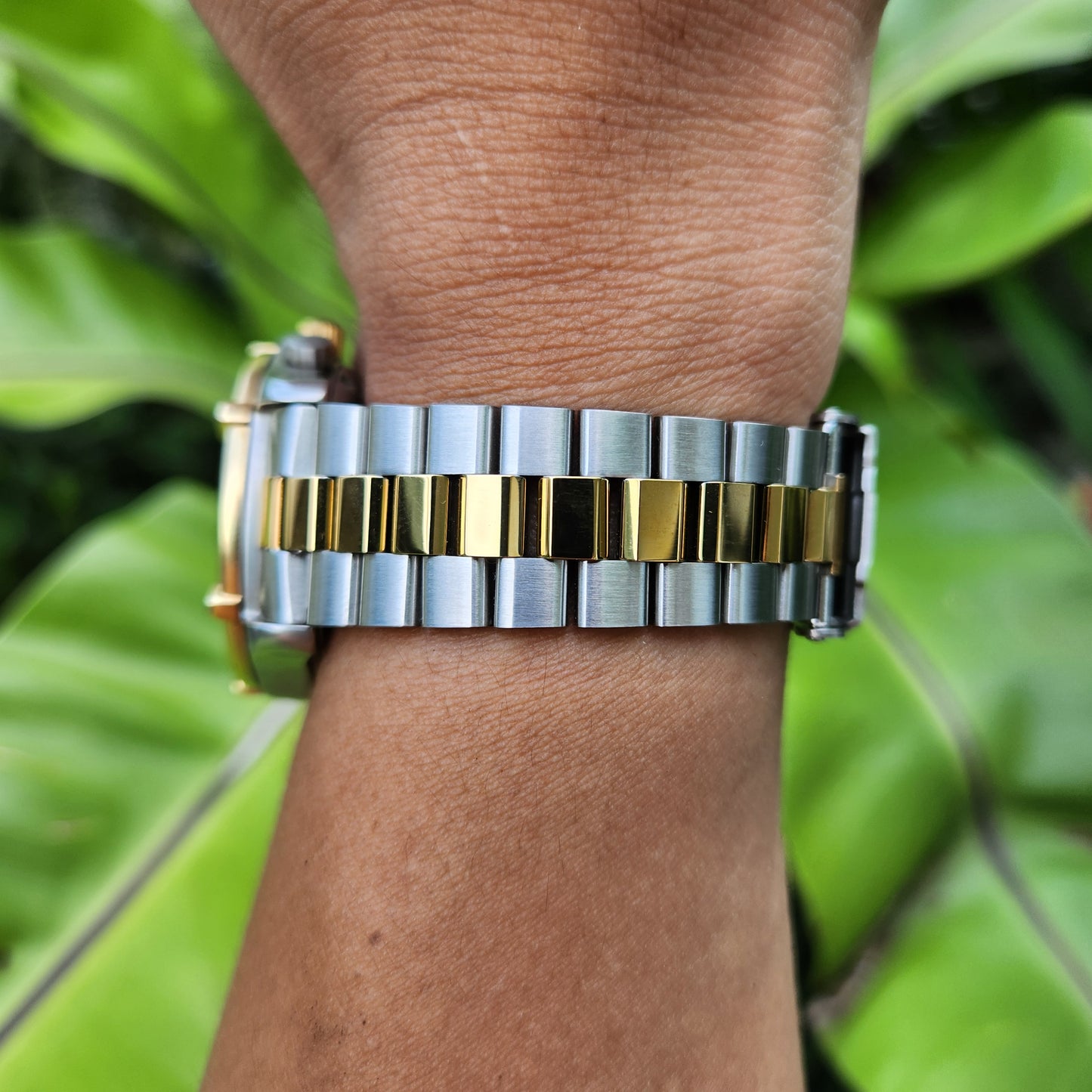 Tag Heuer Professional Chronograph Vintage Two-Tone 38mm Black Dial