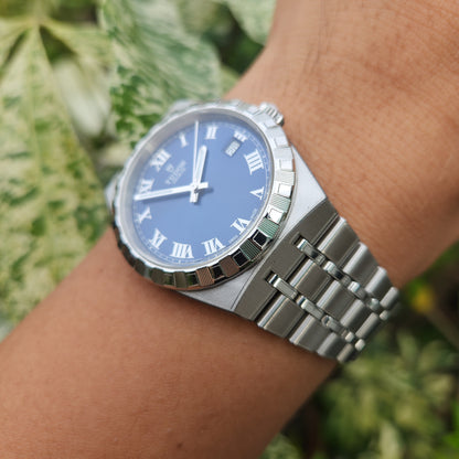 Tudor Royal Chronometer 38mm Sunray Blue Dial - Complete Set