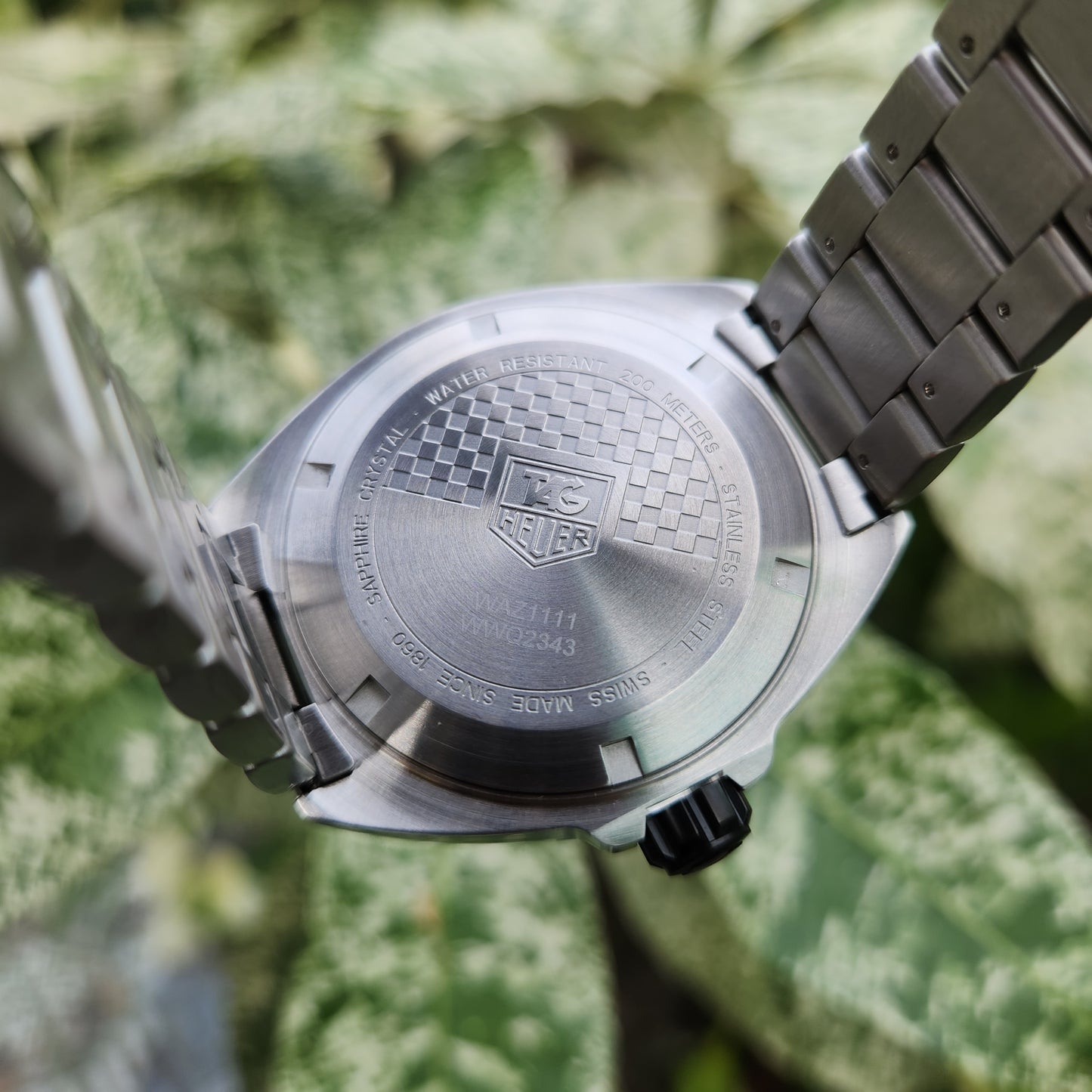 Tag Heuer F1 Black PVD bezel in White Dial 41mm - Complete Set