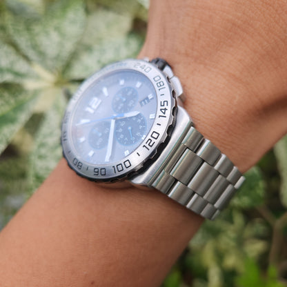 Tag Heuer F1 Chronograph FIM Moto Racing Edition Anthracite Grey Dial 42mm - Complete Set