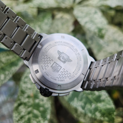 Tag Heuer F1 Chronograph FIM Moto Racing Edition Anthracite Grey Dial 42mm - Complete Set