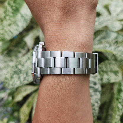 Tag Heuer Aquaracer Alarm Steel Bezel in Black Striped Dial 39mm