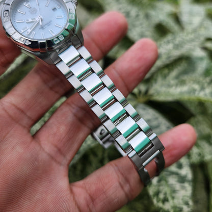 Tag Heuer Ladies Aquaracer Mother of Pearl White Dial 27mm - Complete Set