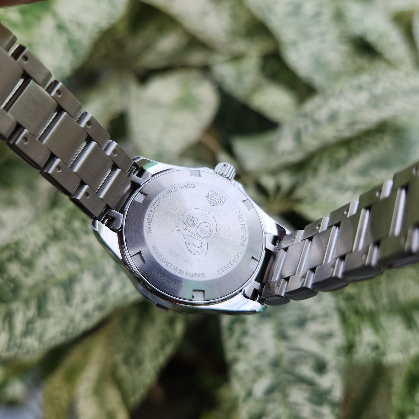 Tag Heuer Ladies Aquaracer Mother of Pearl White Dial 27mm - Complete Set