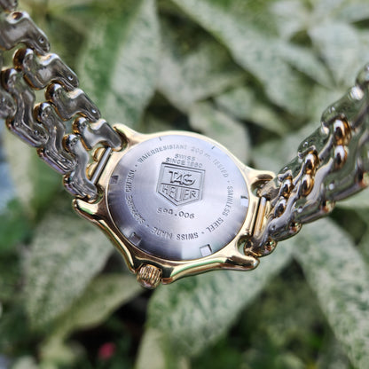 Tag Heuer Ladies S/EL Professional Gold Tone 38mm - Ivory Dial