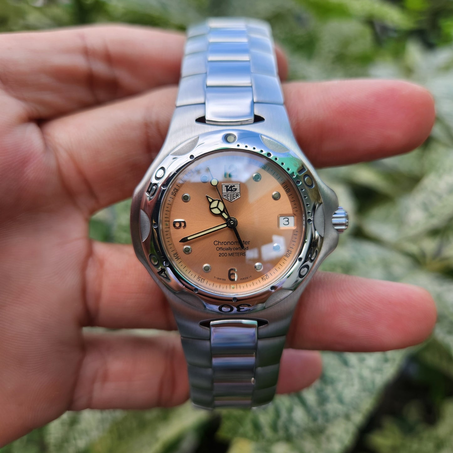 Tag Heuer Kirium Automatic Chronometer Midsize Salmon Dial 37mm