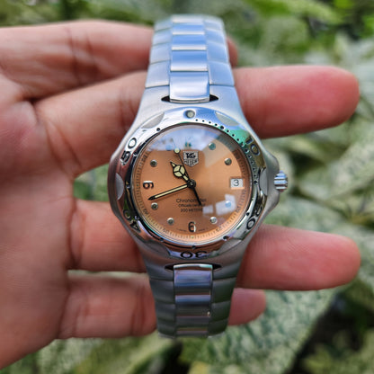 Tag Heuer Kirium Automatic Chronometer Midsize Salmon Dial 37mm