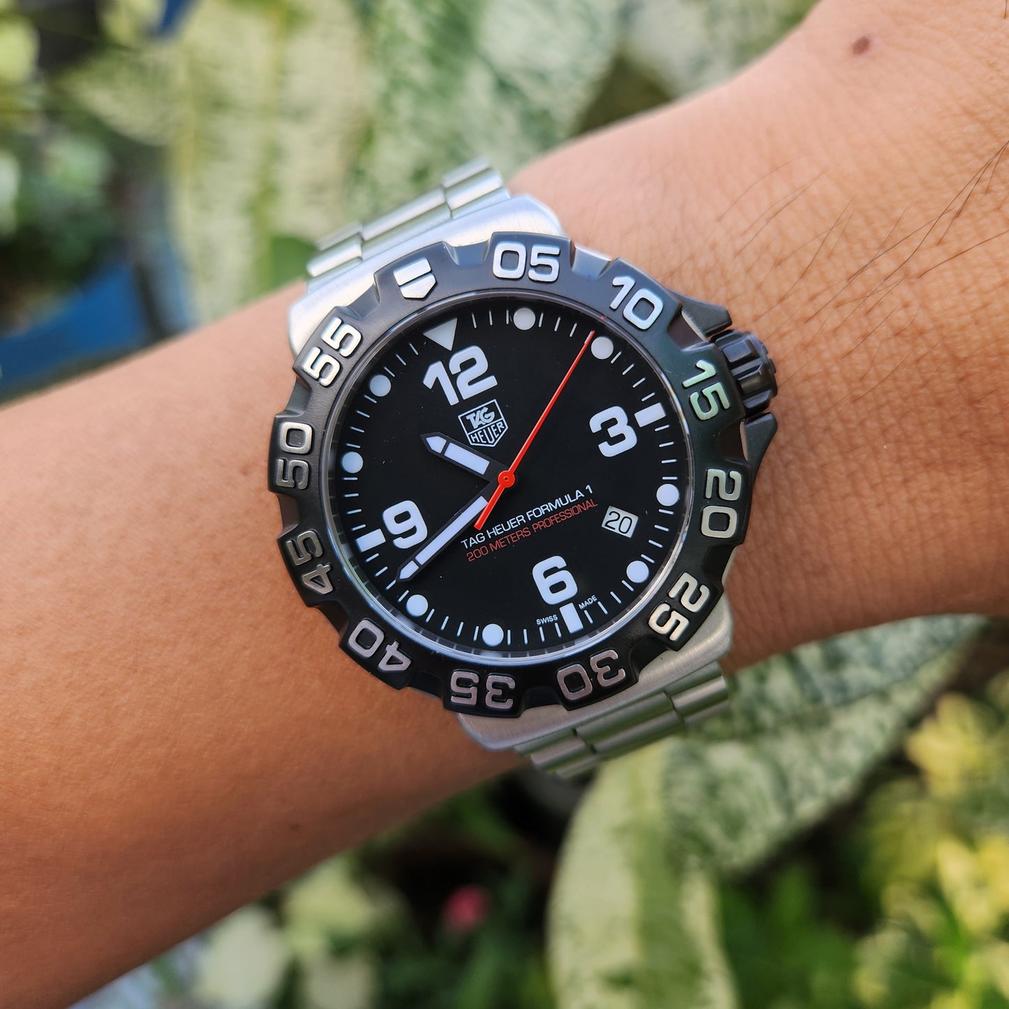 Tag Heuer F1 Black Dial 41mm