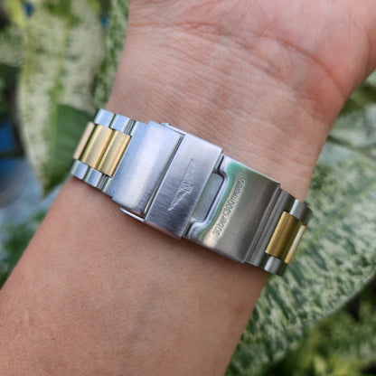 Longines HydroConquest Green Ceramic Bezel with Yellow Gold Accents in Green Matte Dial 41mm