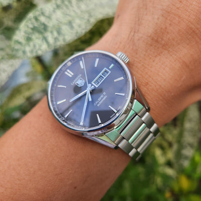 Tag Heuer Carrera Calibre 5 Day-Date Black Dial 41mm