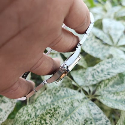 Tag Heuer Exclusive Two-Tone 18k Gold Accents in Silver Dial 38mm