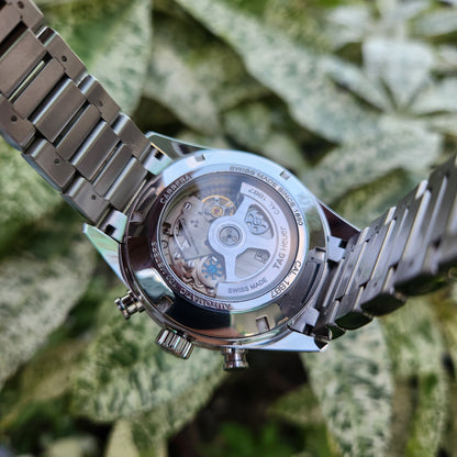 Tag Heuer Carrera Calibre 1887 Chronograph Rose Gold Indeces in White Dial 43mm