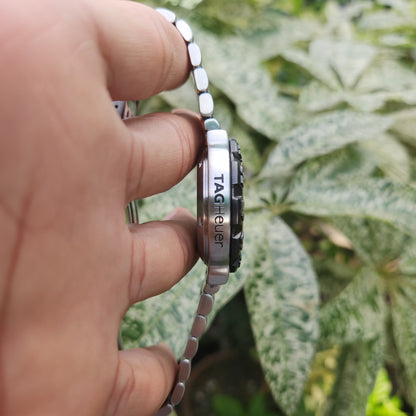 Tag Heuer F1 Chronograph Alonso Black Dial 41mm