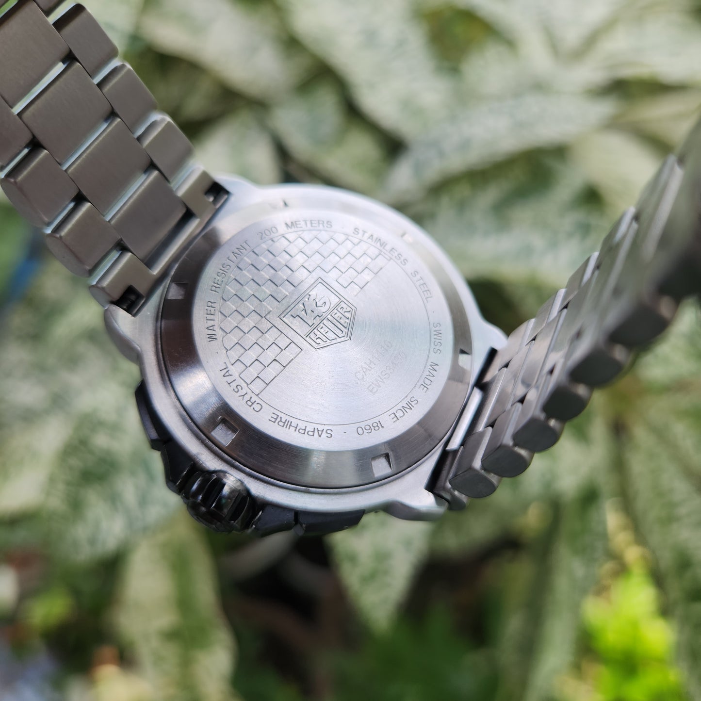 Tag Heuer F1 Chronograph Alonso Black Dial 41mm