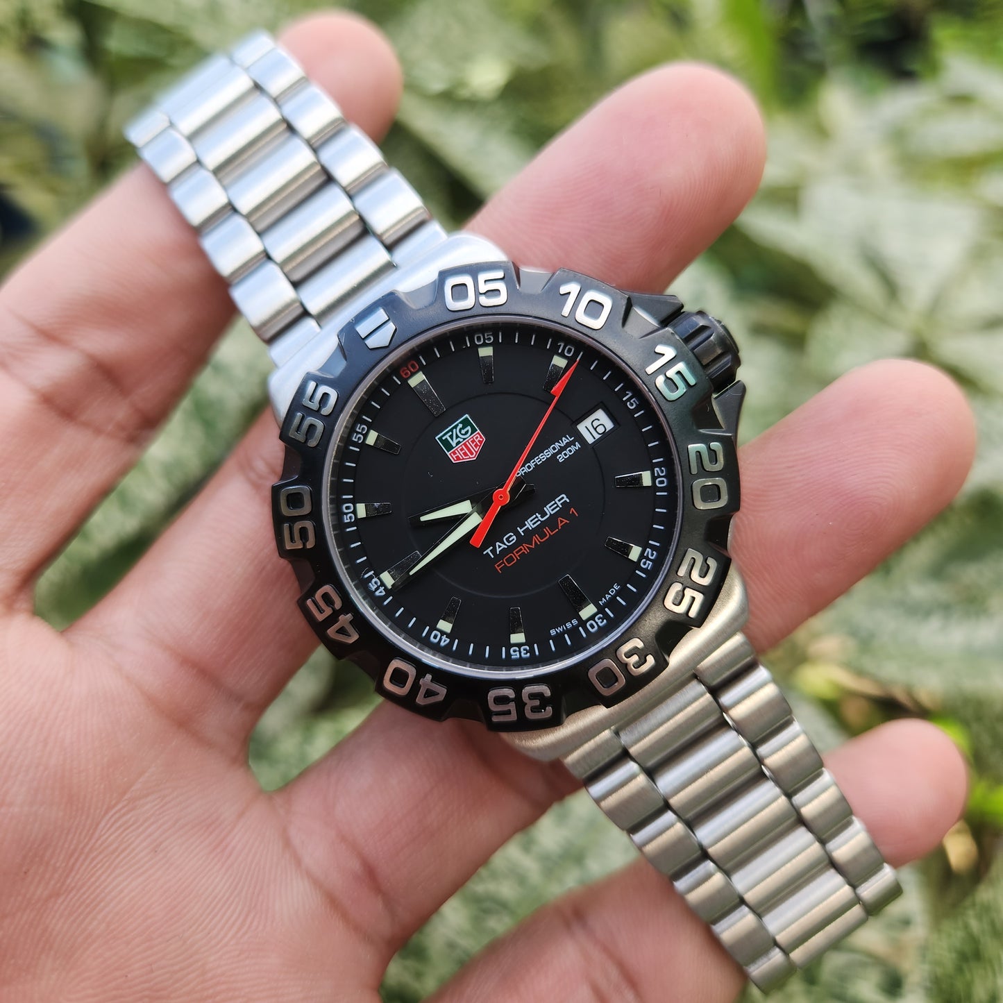 Tag Heuer F1 Black Dial 41mm